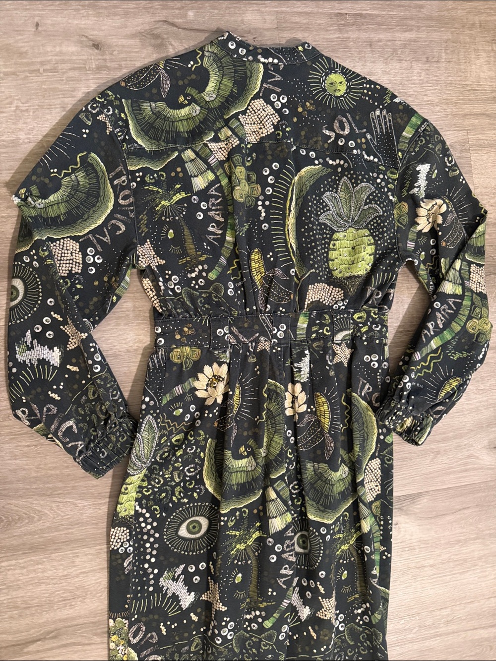 Farm Rio Canvas Jumpsuit - Picture 11 of 11
